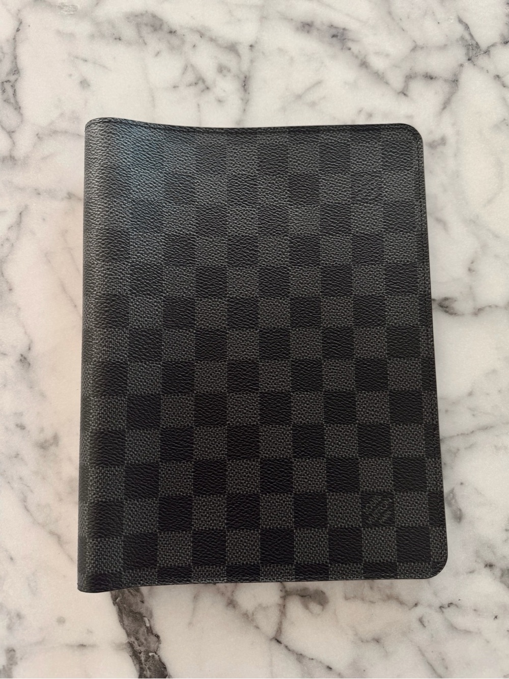 Louis Vuitton Damier Graphite Desk Agenda